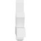 Ekena Millwork Kennewick Architectural Grade PVC Gable Bracket, 48"W x 18"H x 4"D x 4"F, 9/12 Pitch GBP048X18X0404KEN00 - alternate 5